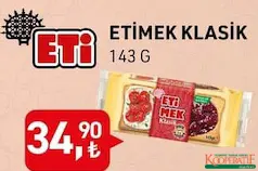 ETİ ETİMEK KLASİK 143 G ETİ ETİMEK KLASİK 143 G
